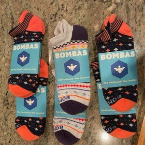 Women's Fair Isle Ankle Socks - 6 pairs SOCK SIZE LARGE (shoe size 11-13)